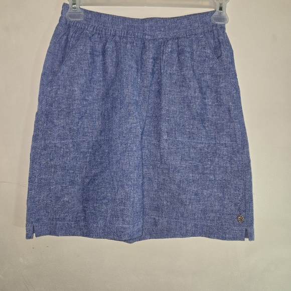 Hatley Blue Flat Front Shorts - Picture 1 of 6